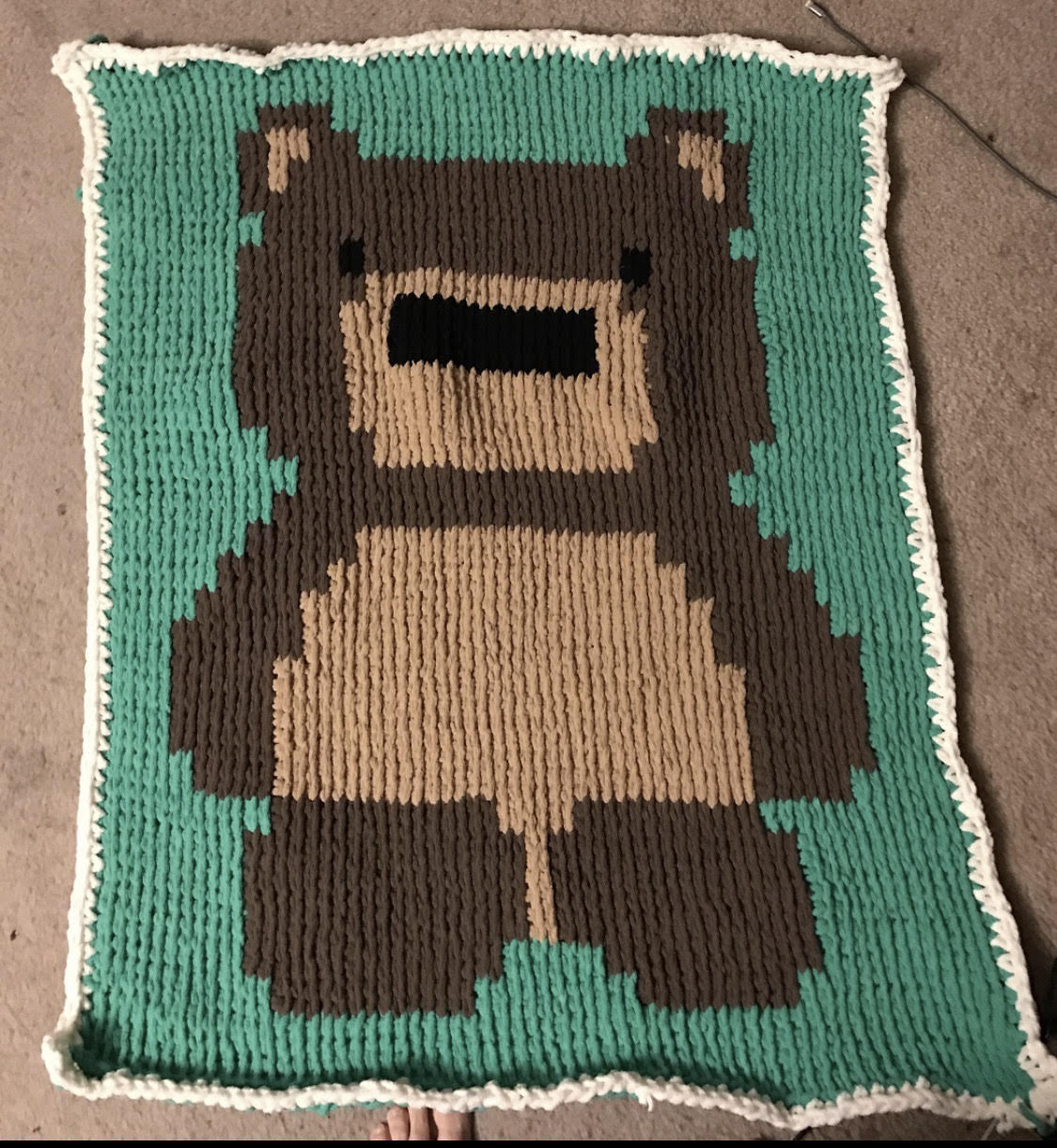 V3 of Bear blanket